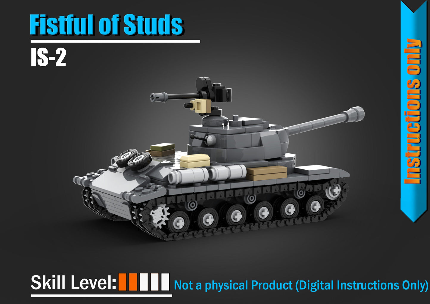 IS-2 - DIGITAL INSTRUCTIONS ONLY (No Physical Kit, No Bricks Included)