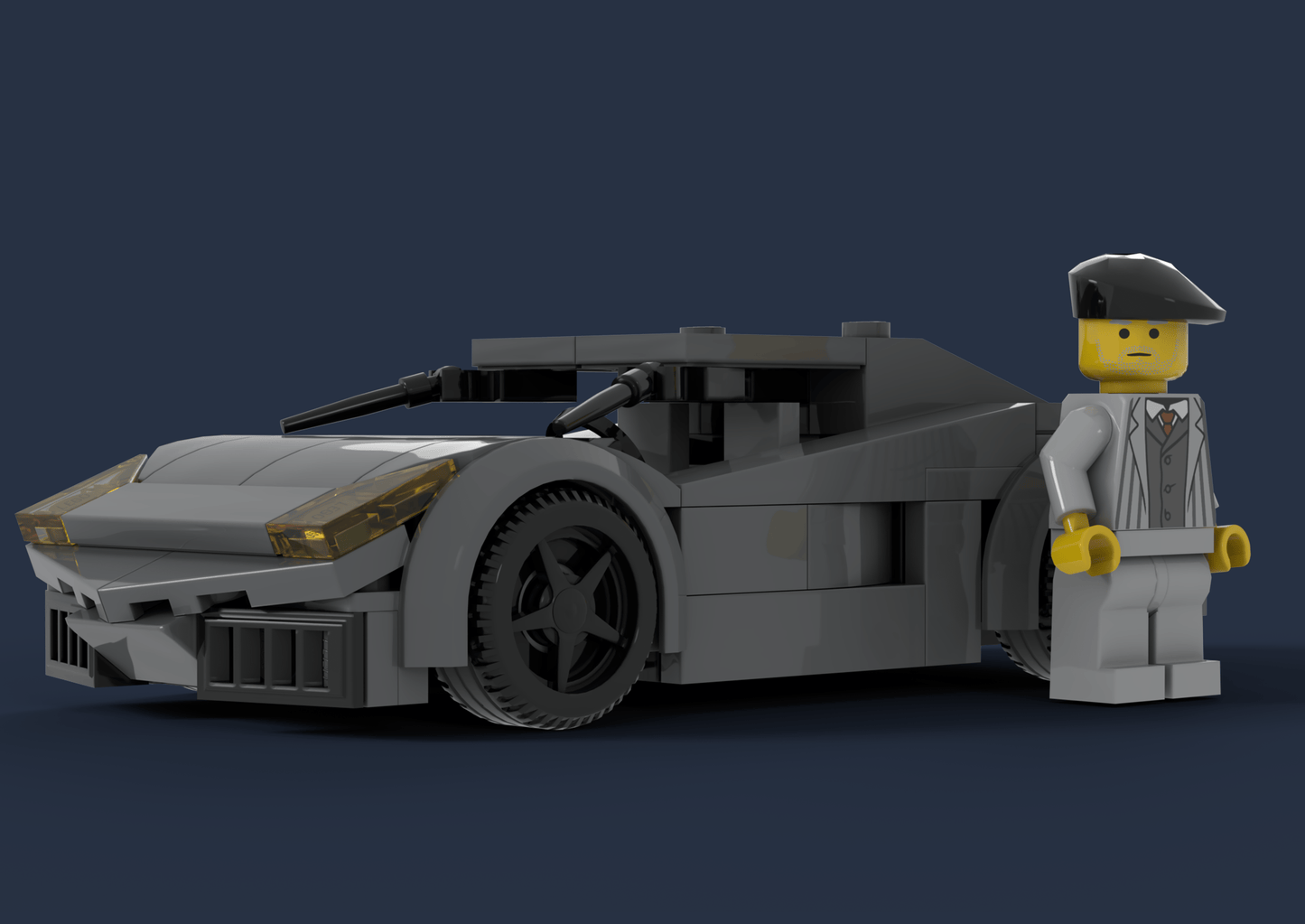 Lamborghini Gallardo - DIGITAL INSTRUCTIONS ONLY (No Physical Kit, No Bricks Included)