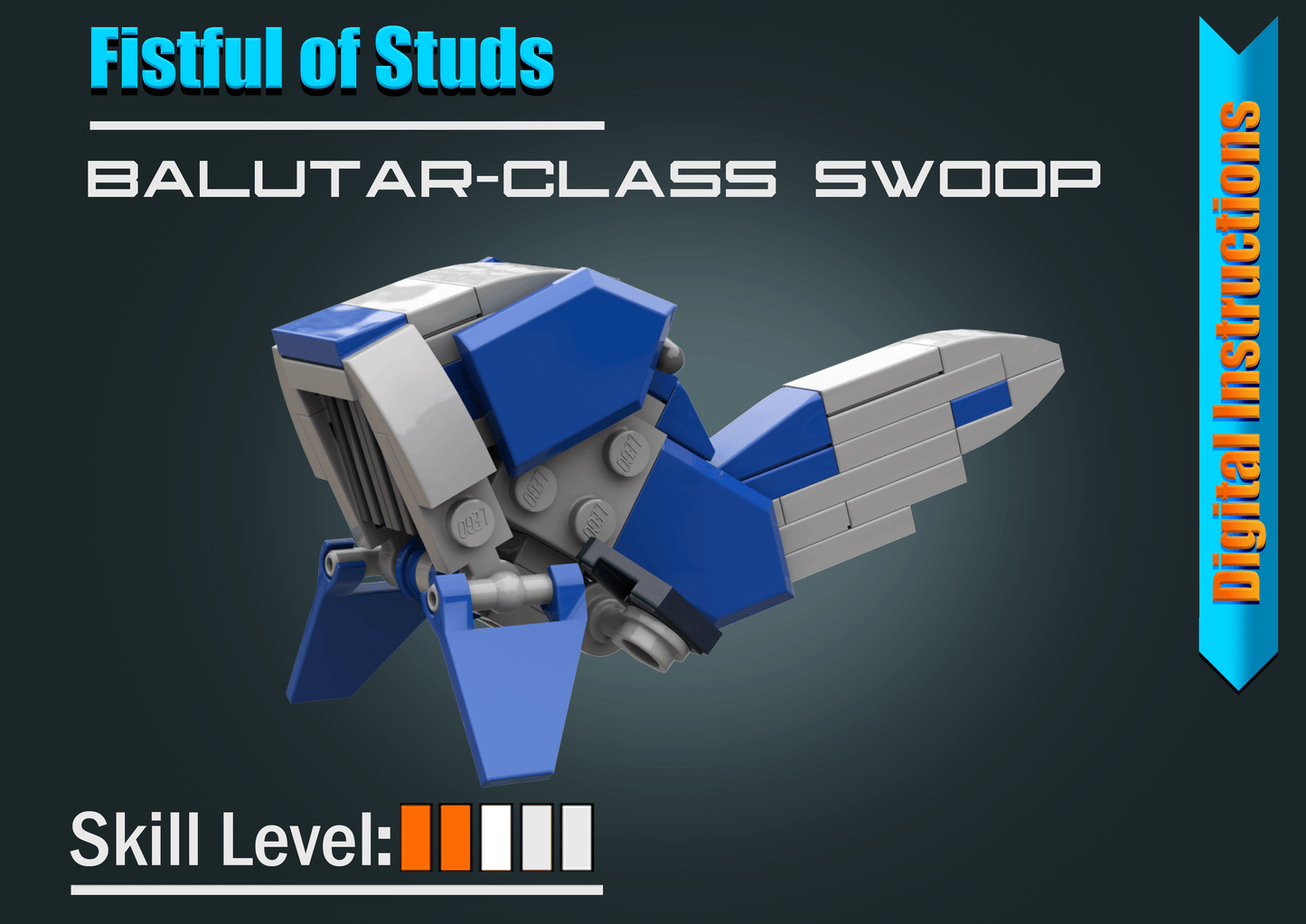 Mandalorian Swoop Bike - Digital Instructions
