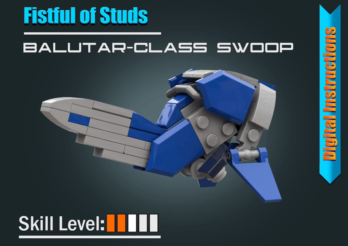 Mandalorian Swoop Bike - Digital Instructions