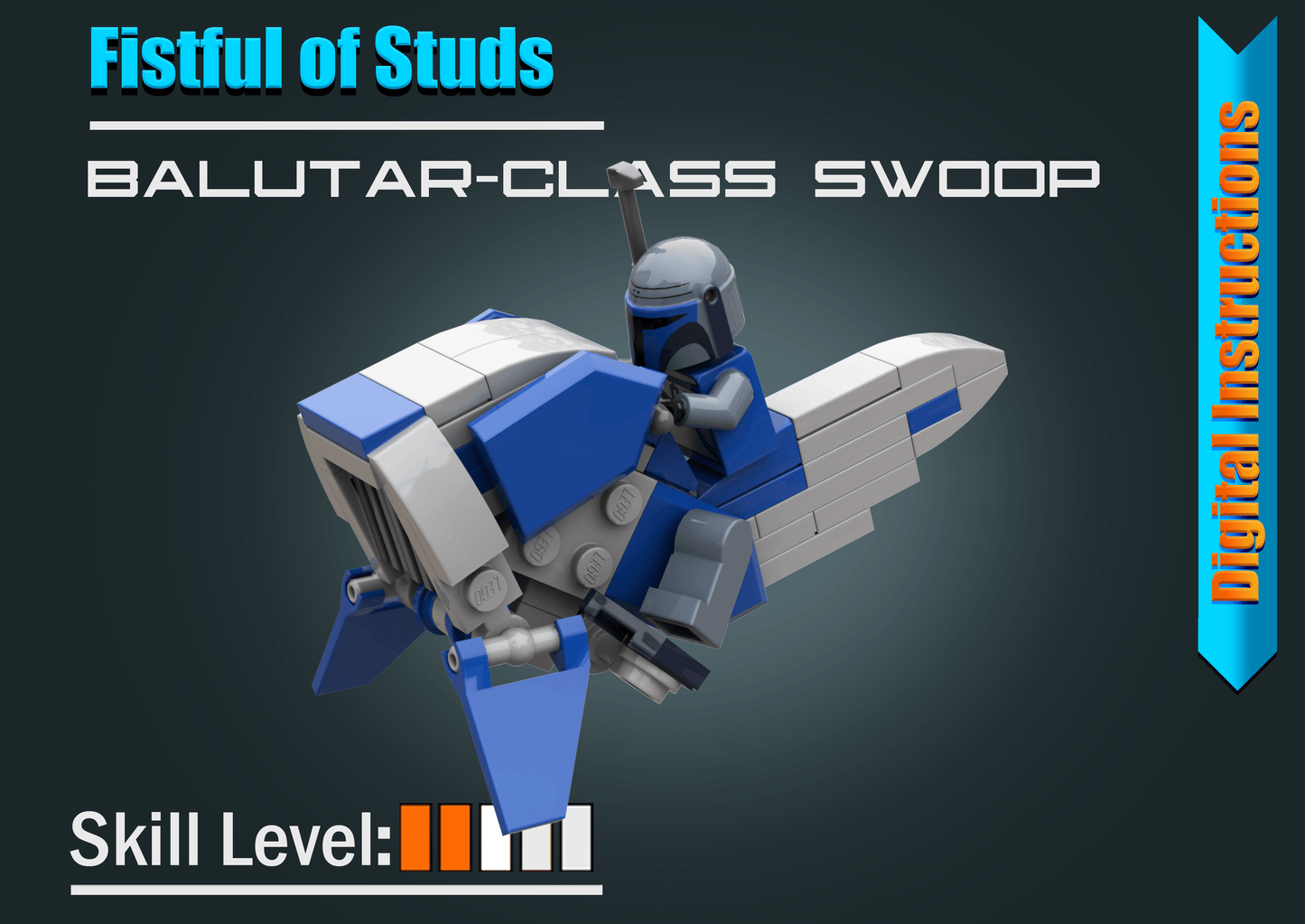 Mandalorian Swoop Bike - Digital Instructions