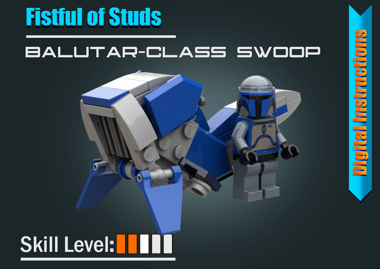 Mandalorian Swoop Bike - Digital Instructions