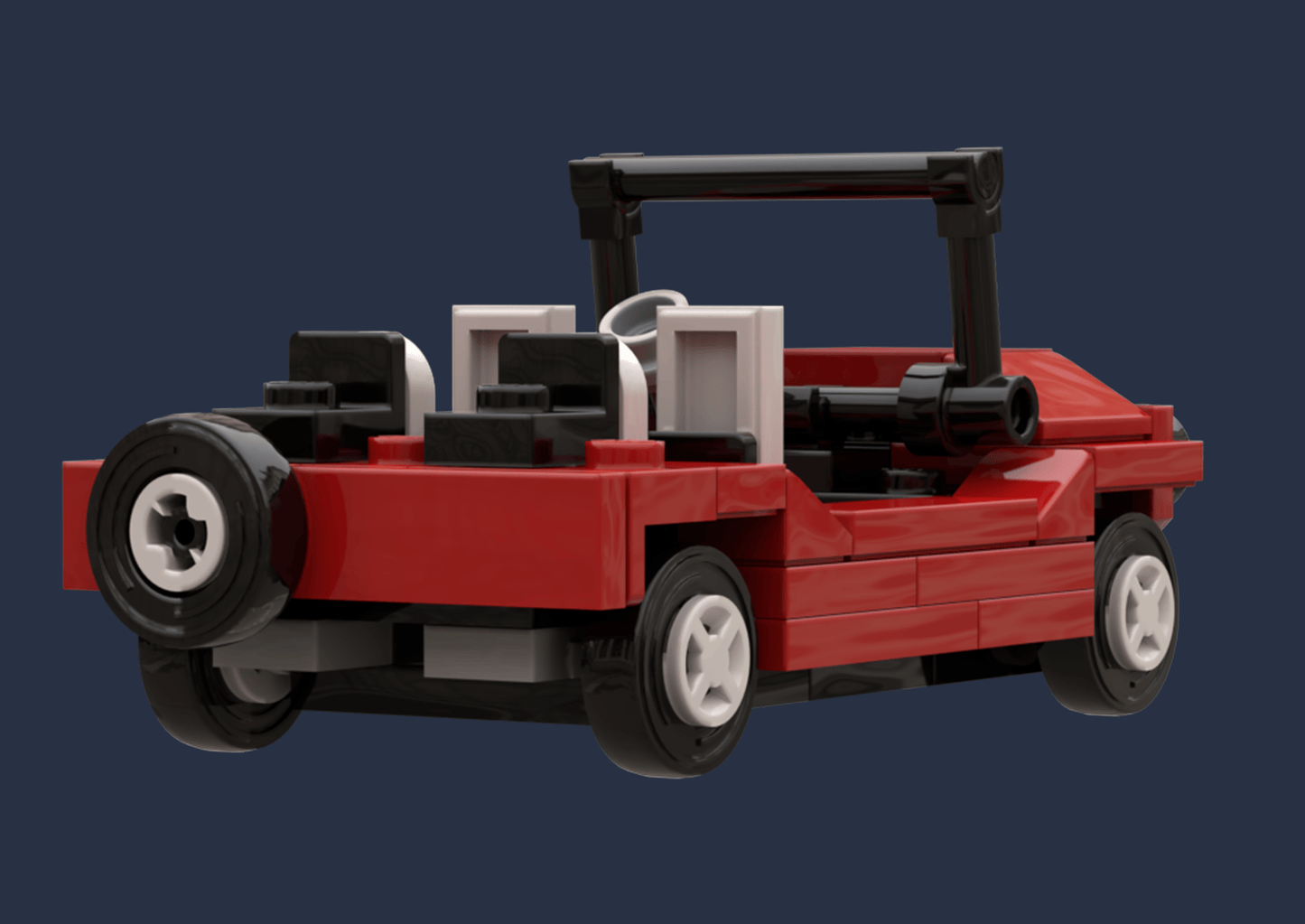 Austin Mini Moke - DIGITAL INSTRUCTIONS ONLY (No Physical Kit, No Bricks Included)