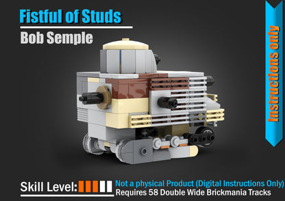 Bob Semple - DIGITAL INSTRUCTIONS ONLY (No Physical Kit, No Bricks Included)