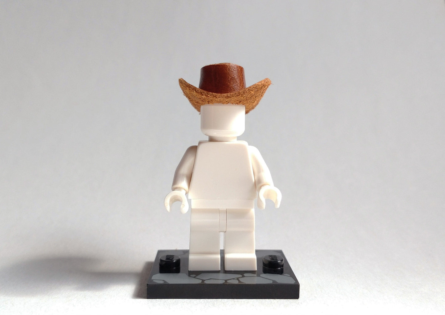 Leather Cowboy Hat - Wild West Accessory - Handmade