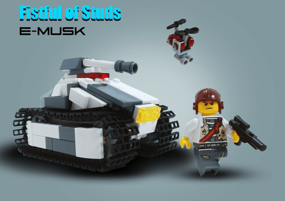 E-Musk Futuristic Tesla Tank Kit