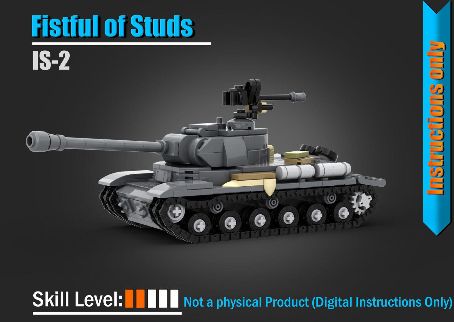 IS-2 - DIGITAL INSTRUCTIONS ONLY (No Physical Kit, No Bricks Included)
