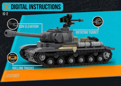 IS-2 - DIGITAL INSTRUCTIONS ONLY (No Physical Kit, No Bricks Included)