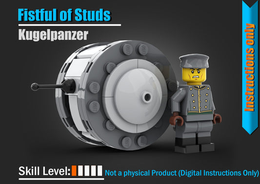 Kugelpanzer - DIGITAL INSTRUCTIONS ONLY (No Physical Kit, No Bricks Included)