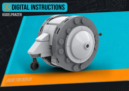 Kugelpanzer - DIGITAL INSTRUCTIONS ONLY (No Physical Kit, No Bricks Included)
