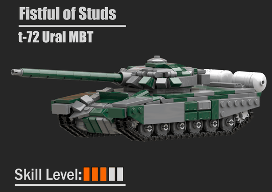 t-72B3 Ural MBT Tank - Digital Instructions