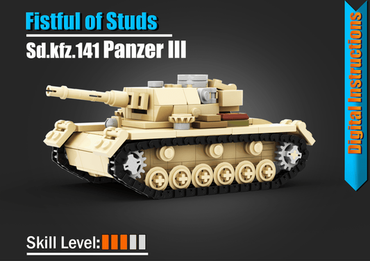 Sd.Kfz.141 Panzer III Ausf.G - Digital Instructions