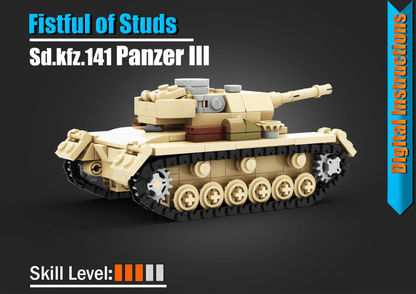 Sd.Kfz.141 Panzer III Ausf.G - Digital Instructions
