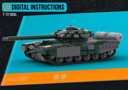 t-72B3 Ural - DIGITAL INSTRUCTIONS ONLY (No Physical Kit, No Bricks Included)