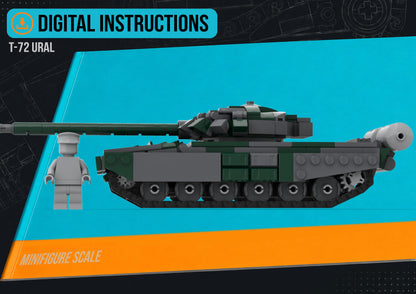 t-72B3 Ural - DIGITAL INSTRUCTIONS ONLY (No Physical Kit, No Bricks Included)