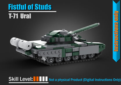 t-72B3 Ural - DIGITAL INSTRUCTIONS ONLY (No Physical Kit, No Bricks Included)